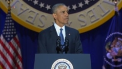 President Barack Obama says because of you America is a stronger and better place