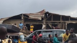 Gidaje da shaguna da gwamnatin babbar birnin tarayyar Abuja ta rusa a yankin Mpape