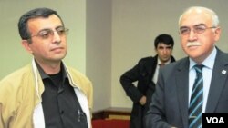 Yadigar Sadıqov və Müsavat Partiyasının başqanı İsa Qəmbər