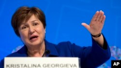 크리스탈리나 게오르기에바 국제통화기금(IMF) 총재
