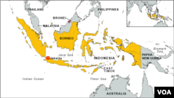 Peta Malaysia dan Indonesia