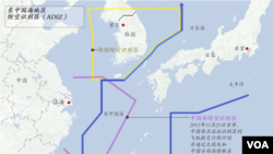 中日韩东中国海防空识别