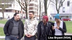 After a recent weekend of mayhem and protests, members of a community youth association called Mejless, including Kamel Abderrahmane, helped to clean up the mess in Bobigny, a suburb of Paris, Feb. 16, 2017.