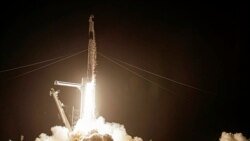 A SpaceX Falcon 9 lifts off with four private citizens at the Kennedy Space Center in Cape Canaveral, Fla., Sept. 15, 2021.