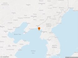 북한의 동창리 서해위성발사장 위치