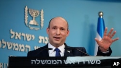 나프탈리 베네트 이스라엘 총리.