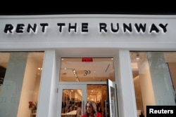 FILE - The Rent The Runway store, an online subscription service for women to rent designer dress and accessory items, is seen in New York City. (REUTERS/Shannon Stapleton/File Photo)