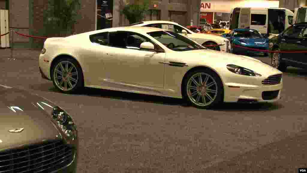 This Astin Martin is ready for sale, if you can meet its price