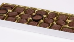 Chocolates in a box