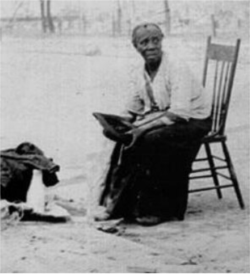 Greenwood resident after the riot. (Courtesy Bob Hower)