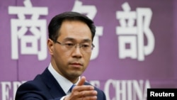 Juru bicara Kementerian Perdagangan China, Gao Feng (Foto: dok).