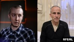Stanislav Aseyev and Oleh Halazyuk, two contributors to RFE/RL's Ukrainian Service, were among the civilians released by Russia-backed separatists in a prisoner swap on December 29, 2019.