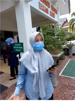 Istri Saiful Mahdi, Dian Rubianty (Tangkapan Layar: YouTube Changeorg Indonesia).