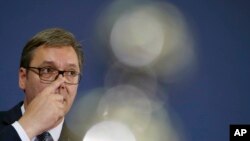 Predsednik Srbije Aleksandar Vučić