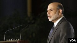 Gubernur Federal Reserve atau Bank Sentral AS, Ben Bernanke.