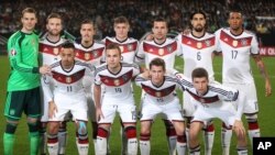 L’équipe nationale allemande, 14 novembre 2014