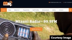 Mtaani radio serves about 5,000 listeners in the Dagoretti area of Nairobi, Kenya. (Courtesy image)