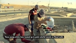 Mosul Artists Paint Murals to Help Restore Shattered City