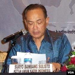 Ketua Umum KADIN, Suryo Bambang Sulistio menilai ajakan Presiden sulit diwujudkan karena masih banyaknya 'pungutan' kepada pengusaha.