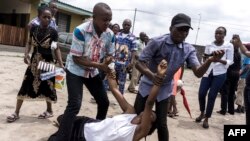 Masu zanga zanga a DR Congo