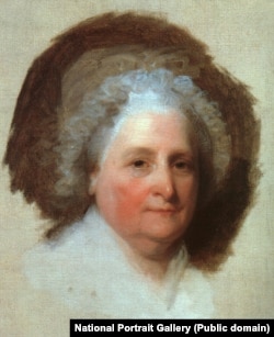 Martha Washington portrait by Gilbert Stuart