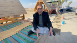 Amiri, an ethnic Uzbek businessman from Afghanistan, talks to VOA near Termez-Hairatan crossing, Uzbekistan, Nov. 3, 2021 (VOA)