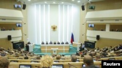 ព្រឹទ្ធសភា​ប្រទេស​រុស្ស៊ី​បាន​អនុម័ត​នៅ​ថ្ងៃ​អង្គារ​នេះ​ដាក់​បញ្ចូល​តំបន់ ៤ នៃ​ប្រទេស​អ៊ុយក្រែន​ជា​ផ្នែក​មួយ​នៃ​ប្រទេស​រុស្ស៊ី។