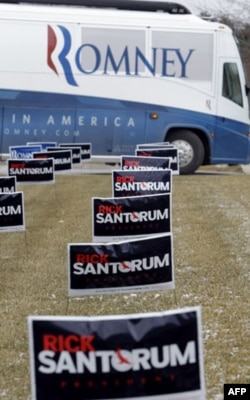 Saylov-2012: Arizona va Michigan respublikachilari Mitt Romnini tanladi