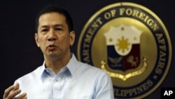 Juru Bicara Deplu Filipina Raul Hernandez (Foto: dok)