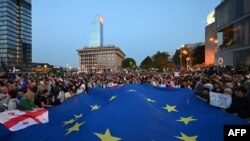 მასობრივი საპროტესტო აქცია საქართველოში