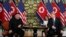 TT Trump và chủ tịch Kim tại Hà Nội.