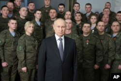 Russia New Year Putin