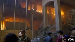 NATO terus menghantam kekuatan pro-Gaddafi di Tripoli, Libya dengan serangan udara.