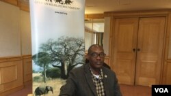 Kaddu Sebunya is president of the African Wildlife Foundation. The organization hopes to develop the next generation of African conservationists.
