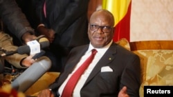 FILE: Mali's President Ibrahim Boubacar Keita announced a cease-fire Friday.