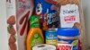 FILE - U.S.-produced food items are shown on display
