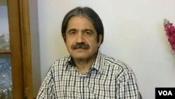 اسماعیل گرامی از بازنشستگان معترض به وضعیت معیشتی در ایران 