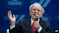 Le milliardaire américan Warren Buffett, 14 janvier 2016.