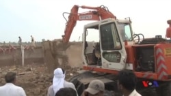 کچی آبادی مسمار، بے گھر ہونے والے پریشان