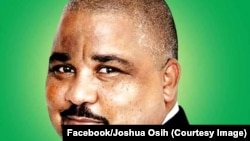 Joshua Osih investi candidat du principal parti d'opposition, 24 fevrier 2018. (Facebook/Joshua Osih)
