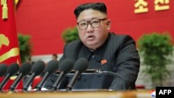 Le leader nord-coréen Kim Jong Un à Pyongyang, le 9 janvier 2021.