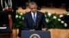 Obama Praises Police, Calls for Unity, at Dallas Memorial