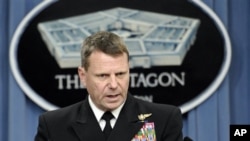 US Navy Vice Admiral William Gortney (file photo)