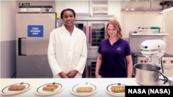 Nasa engineers working on healthy and lighter foods for Mars flights.