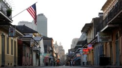 25 მარტი, 2020, ბურბონ სტრიტი, ახალი ორლეანი, ლუიზიანა