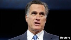FILE - Former U.S. presidential candidate Mitt Romney speaks to the Conservative Political Action Conference (CPAC) in National Harbor, Maryland, March 15, 2013.