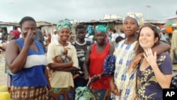 Nierenberg says the warmth and strength of African food producers touched her deeply