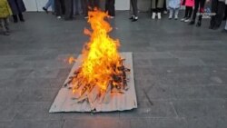 Փետրվարի 13-ի երեկոյան Երևանի բակերում վառվում են Տյառնընդառաջի խարույկները