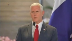 US VP Pence talks about Venezuela during Panama visit