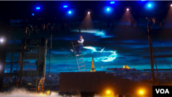 Üzeyir Novruzovun finaldakı çıxışında görüntü